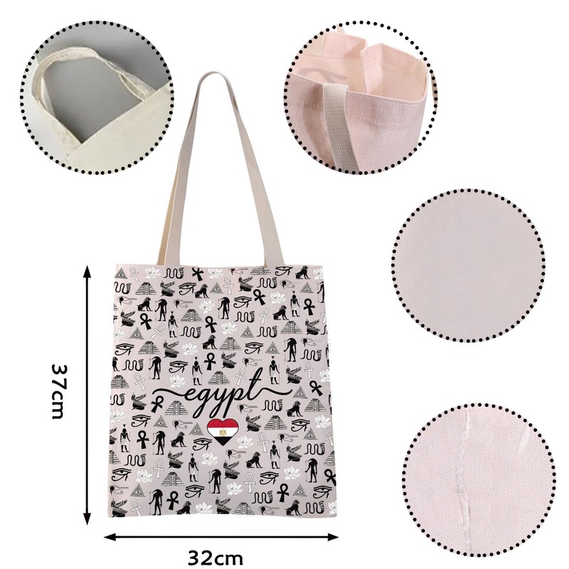Egypt Tote Bag Ancient Egypt Inspired Gift Egyptian Egypt Lover