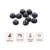 10 PCS Hex Self Lock Nuts M2 CNC Aluminum Flanged