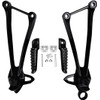 Foot Pegs Footpegs Motorcycles rear Passenger Bracker Footrest for Kawasaki