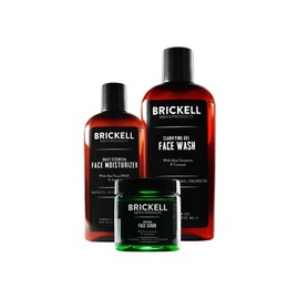 Brickell Men's Daily Advanced Face Care Routine I Scented