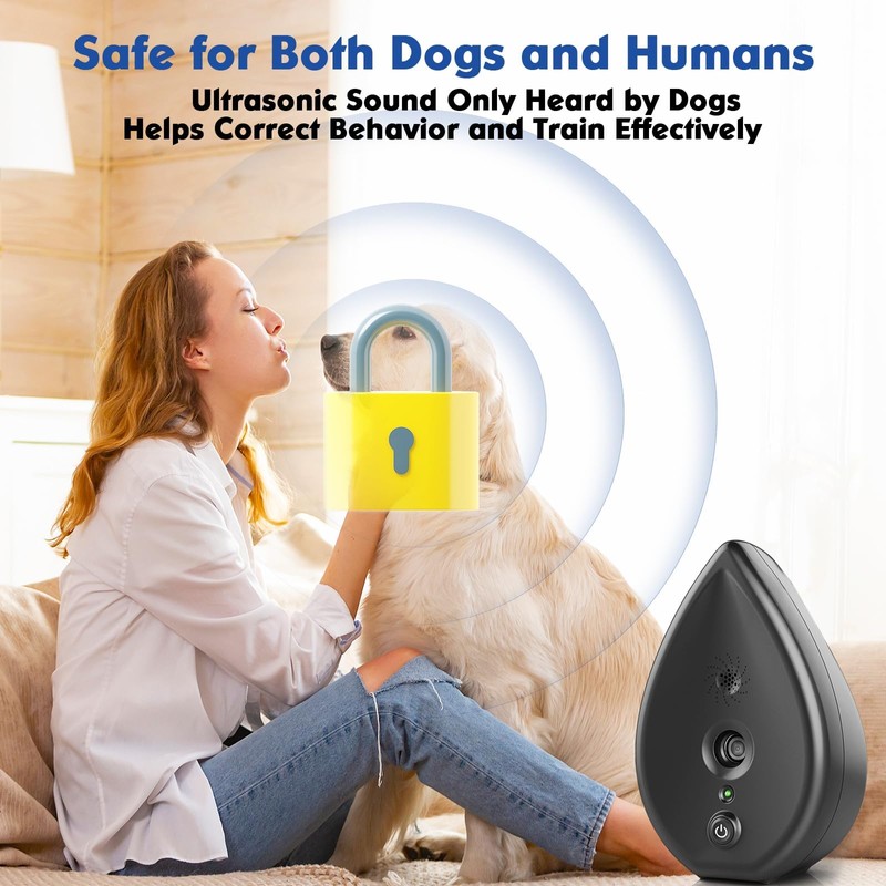 Anti Barking Device, Rechargeable Bark Box Ultrasonic Dog Barking Control