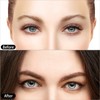 12 plantillas reutilizables para cejas, plantilla de cejas con banda