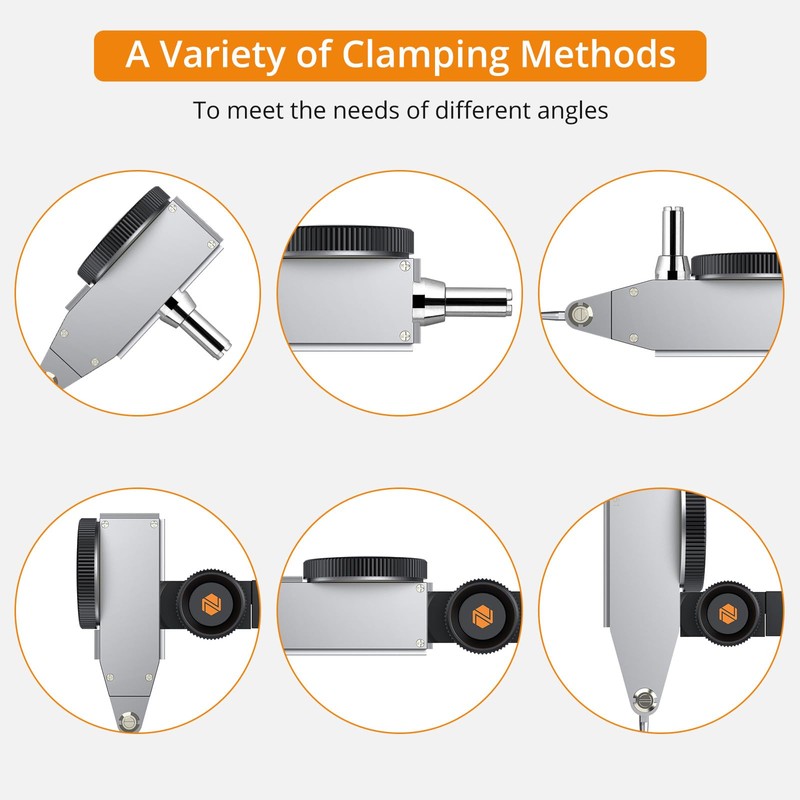 Dial Test Indicator, Flexible Strong Magnetic Gauge Stand Base Holder