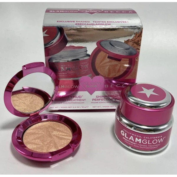 Becca x Glamglow We Know Glow 2 Piece Pink Limited