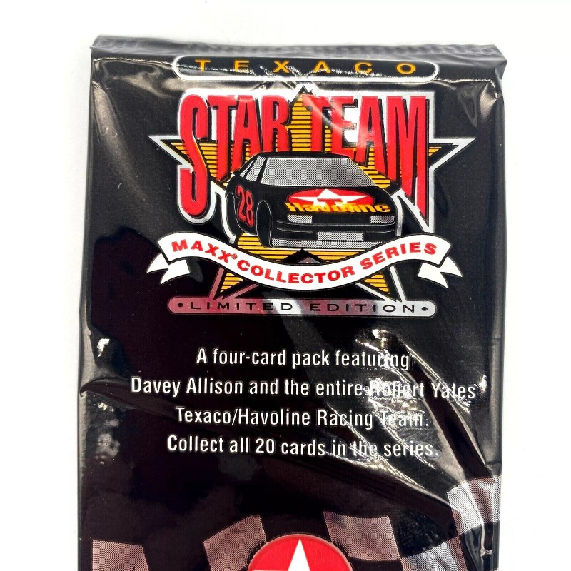 1992 Maxx Texaco Star Team Racing NASCAR Trading Cards -