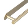 Single Rod Towel Bar 304 Stainless Steel Wall Mount Adhesive