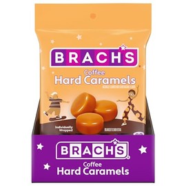 Brach's Nips Coffee Flavored Hard Candy, Individually Wrapped Candy, 3.25 Ounce Bags (Pack of 12)
