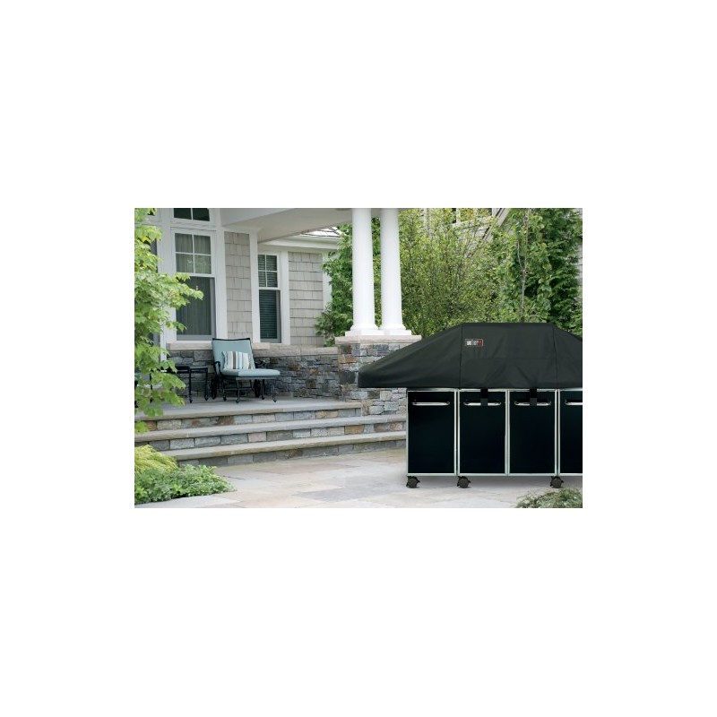 Weber 7549 Premium Cover, Fits Genesis Grill with Island Cabinetry