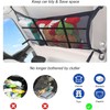 Powerruif Car Luggage Net, Double Layer Car Roof Storage, 90