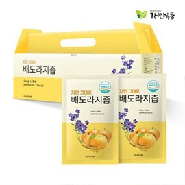 Natural Food Natural Pear Juice 100ml x 30 packs / 자연식품 자연그대로 배도라지즙 100ml x 30팩