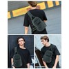 OIWAS - Mochila cruzada para hombre, mochila de una correa