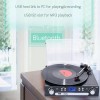 DIGITNOW Bluetooth Record Player Turntable with Speakers Stereo LP Vinyl