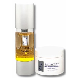 Distinction Firmalift and Renewal Booster – Anti Aging Serum Lotion Cream and Moisturizer | Helps Reduce the Appearance of Fine Lines and Wrinkles, Soothes…