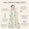 TOTBASIC Baby Sleep Sack 0-6 Months,2-Pack, Summer Sleeping bag with