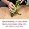 Kitchtic Fruit and Vegetable Peeler - Set of 3 Finger