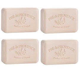 Pre de Provence 250g Soap Bar, Pack of 4 - Coconut