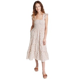 o.p.t Women's Calypso Dress, Pink Floral, XS