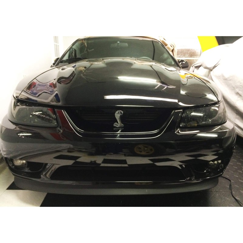 1999-2004 Mustang SVT Cobra Red Eye Snake Fender Emblems and