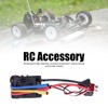60A Brushless ESC for 1/10 RC Car, Enhanced Throttle Response,