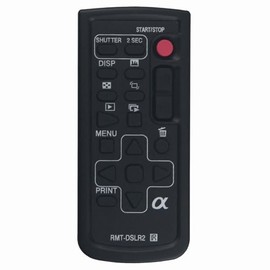 RMT-DSLR2 Replacement Remote for Sony Camera DSLR-A450 DSLR-A390 DSLR-A380 DSLR-A330 DSLR-A290 DSLR-A230 DSLR-A900 DSLR-A850 DSLR-A700 DSLR-A550 DSLR-A500 NEX-7 NEX-6 NEX-5T NEX-5N NEX-5R NEX-5
