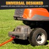Zero Turn Lawn Mower Hitch with 2" Receiver,6mm Thicker Heavy