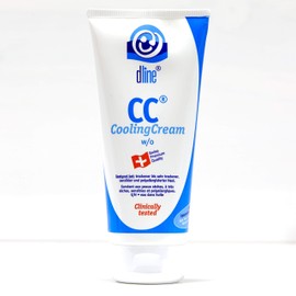 dline CC-CoolingCream 200 ml, Rich Nourishing Moisturising Cream for Normal to Very Dry Sensitive Polyallergenic Skin, w/o, Lipids 28%, Tube (1 x 200 ml)