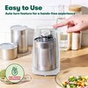 BELLA Electric Can Opener and Knife Sharpener, Multifunctional Jar and