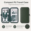 10-Piece Stainless Steel Manicure Set for Nail Care – Portable