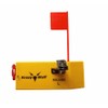 Krazywolf Planer Board (P009),Includes Spring Flag System,Left&Right L8 xW3,Pair,Yellow