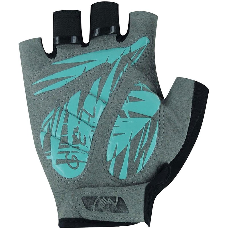 Roeckl Danis Women's Cycling Gloves Short Turquoise Green / Black