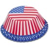 50 Party-Muffinförmchen * USA + Amerika * für Länderparty oder