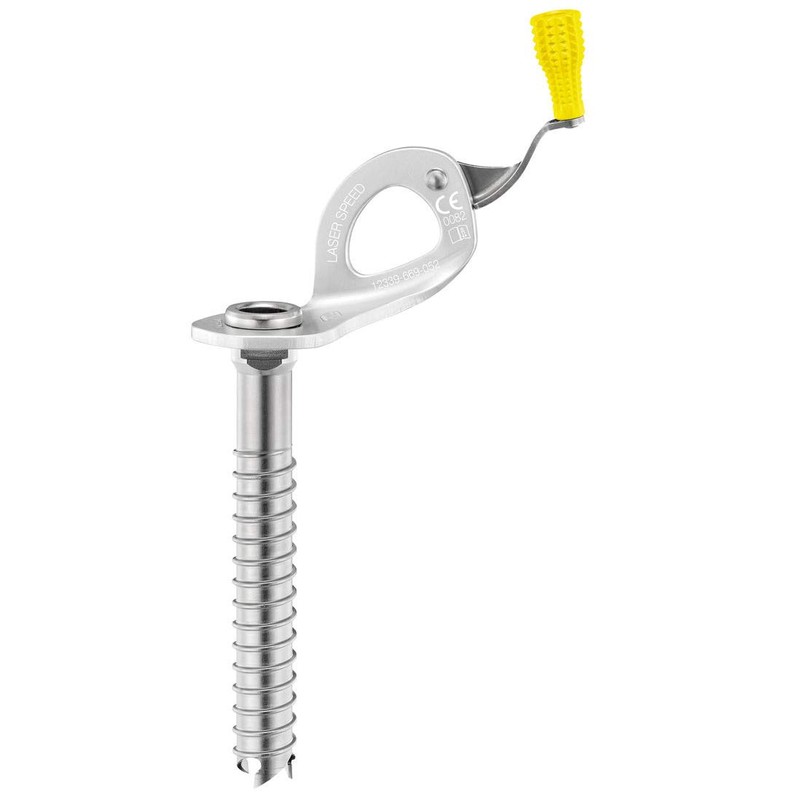Petzl Laser Speed G051AA02 Ice Screw with Integrated Steel and