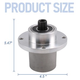 For Hustler 3PK Mower Deck Spindle Fit Hustler Zero Turn FasTrak & FasTrak SD Models