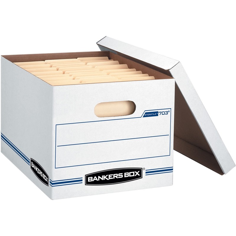 Bankers Box Stor/File Storage Case, 10.5" x 12.5" x 16.3",
