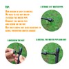 Drip Irrigation Emitters Sprayers for 1/4" Tubing, with Lock Barbed