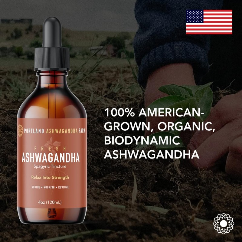 Fresh Ashwagandha Spagyric Tincture, 2oz