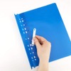 D.RECT Lux PP File Folder A4 with Perforation Strong Polypropylene
