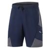 2 In 1 Padded Bike Shorts with Pockets Men Breathable