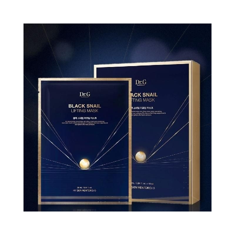 Dr.G Elastic Lifting Dr. G Black Snail Lifting Mask 10