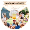 30 Sets - 34 oz Plastic Cups with Lid and