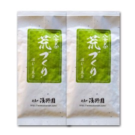 Asanoen Tea Yame Tea Rough Tea 3.5 oz (100 g), Set of 2 Tea Leaves, Sencha, Deep Steamed Tea, Fukuoka Yame Tea, Japanese Tea, Japanese Tea, Japanese Tea, Sencha, Direct From Production Areas, Leaf,