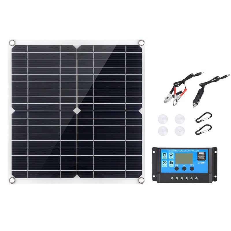 Portable 300W Solar Flexible Panel Kits Monocrystalline Silicon Solar Panel