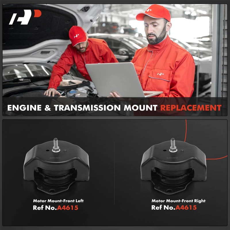 A-Premium 2PCS Front Left and Right Engine Motor Mount Set