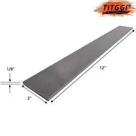 5 Pack 1095 Steel for Knife Making - 12"x2"x0.12" Annealed High Carbon Tool Steel Blanks, Precision Ground Flat Stock Bar for Knife Blades & DIY Projects