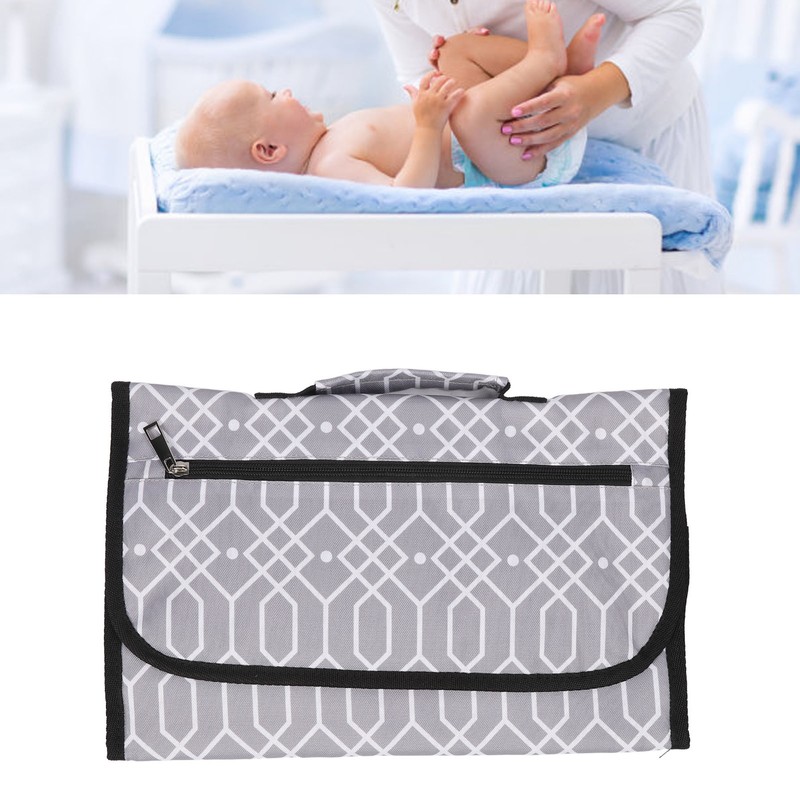 Diaper Changing Pad Foldable Waterproof Baby Diaper Pad with Hanging
