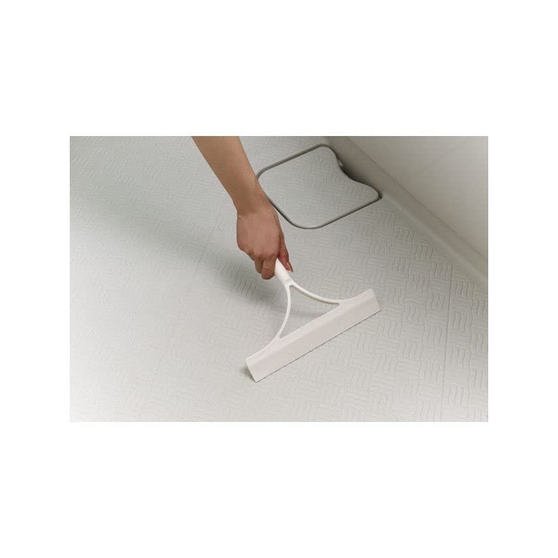 Yamazaki Sangyo 174348 Water Wiper, Bath Bon-kun, 1 Piece, White