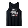Pest Control Exterminator Rat Catcher Rodent Removal Mouse Tank Top