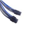 ANGEEK 18AWG Dual Mini 6 Pin PCI-e Male to 8