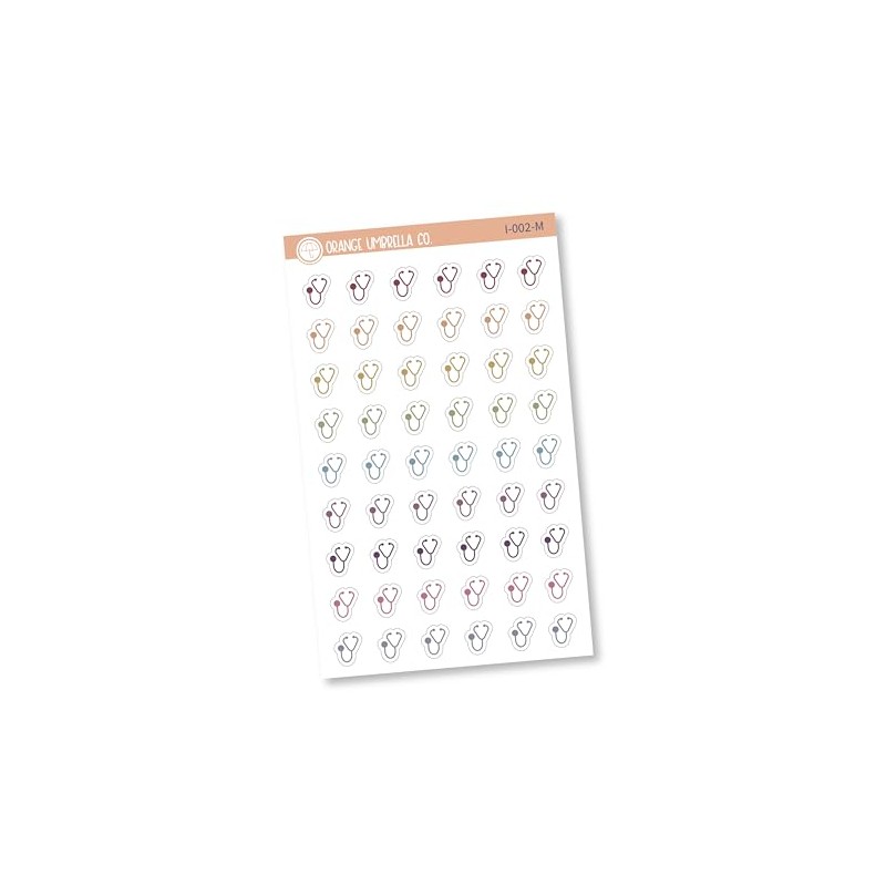 Dr. Appointment Icon Planner Stickers | Health Icon | (I-002-M)