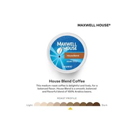 Maxwell House Blend Coffee, 36 K-Cups (Ships in Retail Packaging, as Shown)